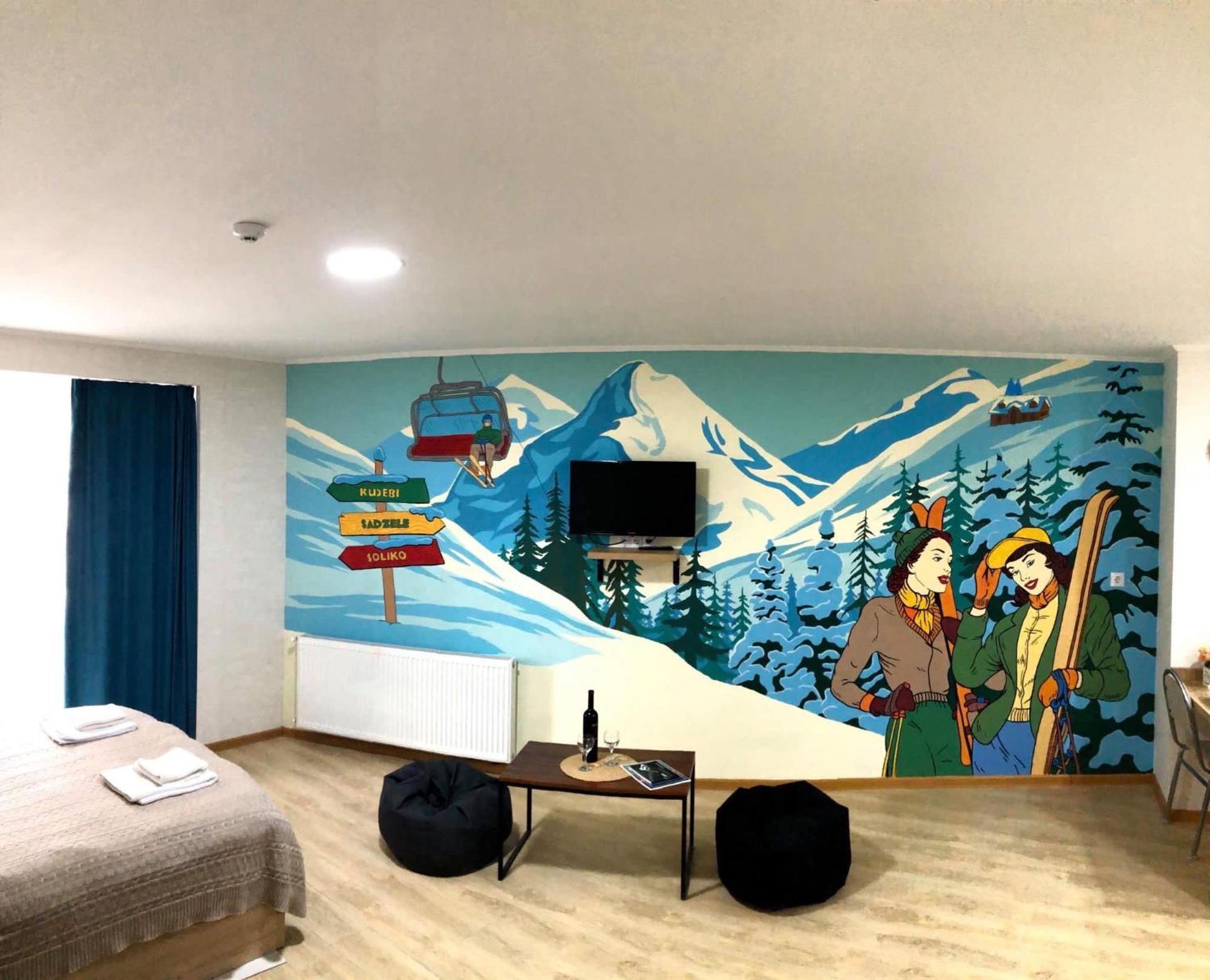 New Gudauri Ski4Life Apartment ภายนอก รูปภาพ